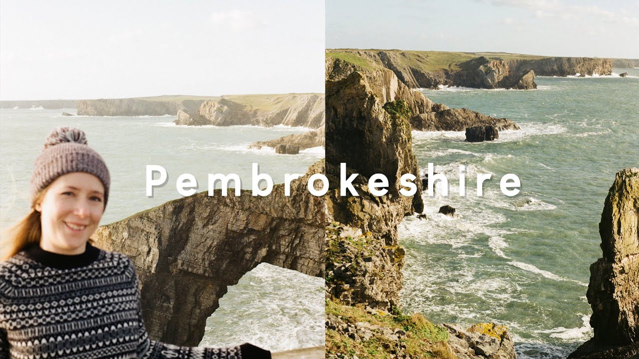 🏴󠁧󠁢󠁷󠁬󠁳󠁿 PEMBROKESHIRE COASTAL PATH, WALES ♥️ St Govan's Chapel, Huntsman Leap, St David's...
