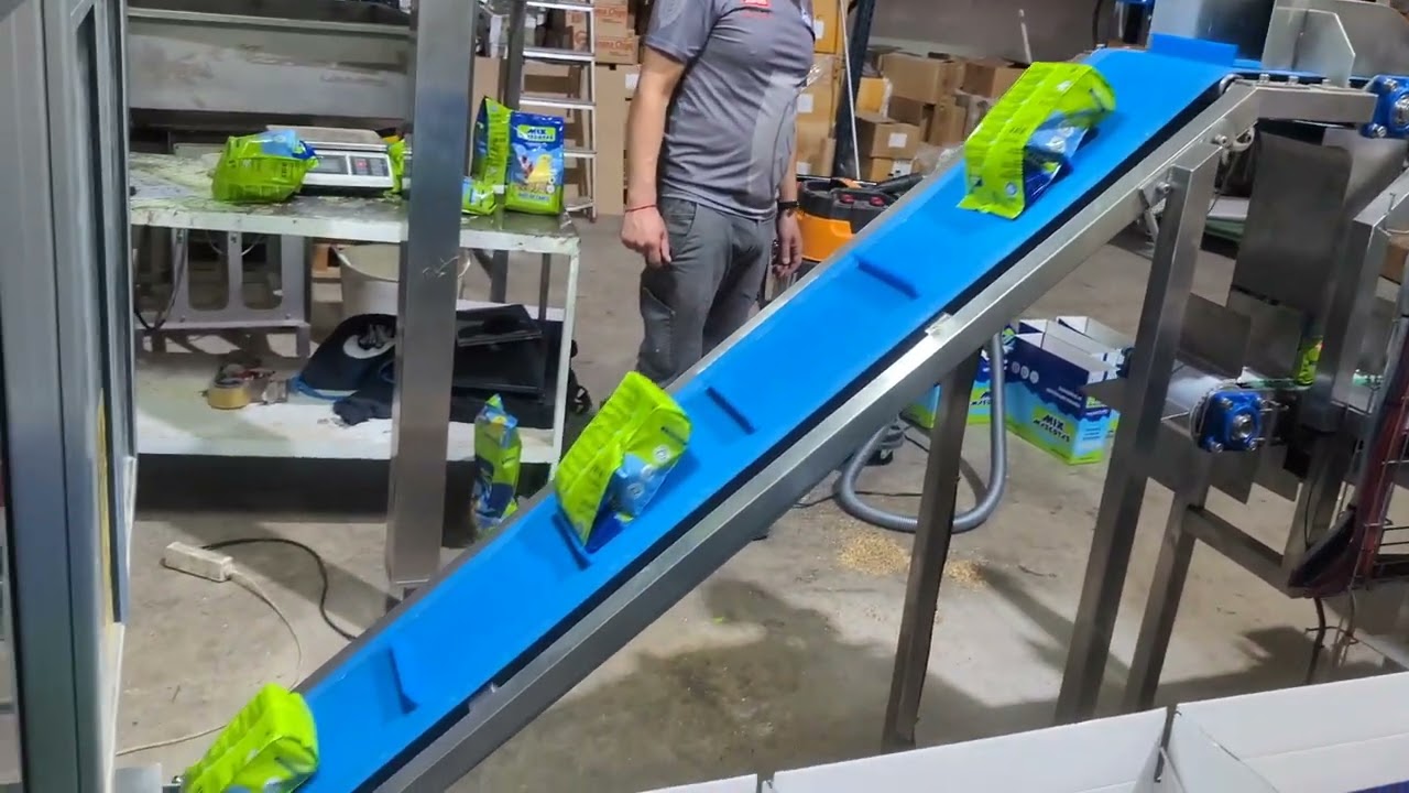 Sistema de encajado de bolsas automático | Grupo PYMAR