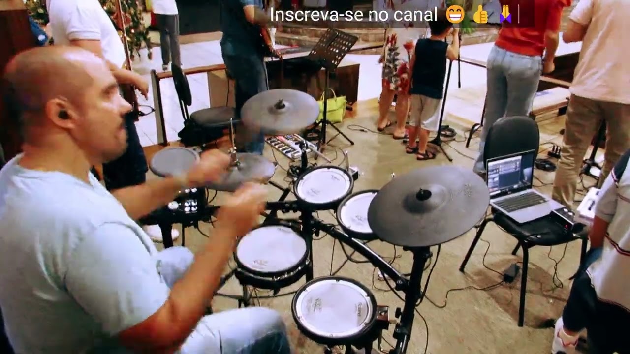 Quem é Essa que Avança como Aurora! - (Cantos para MISSA) - COMO TOCAR NA BATERIA ELETRÔNICA!?😉