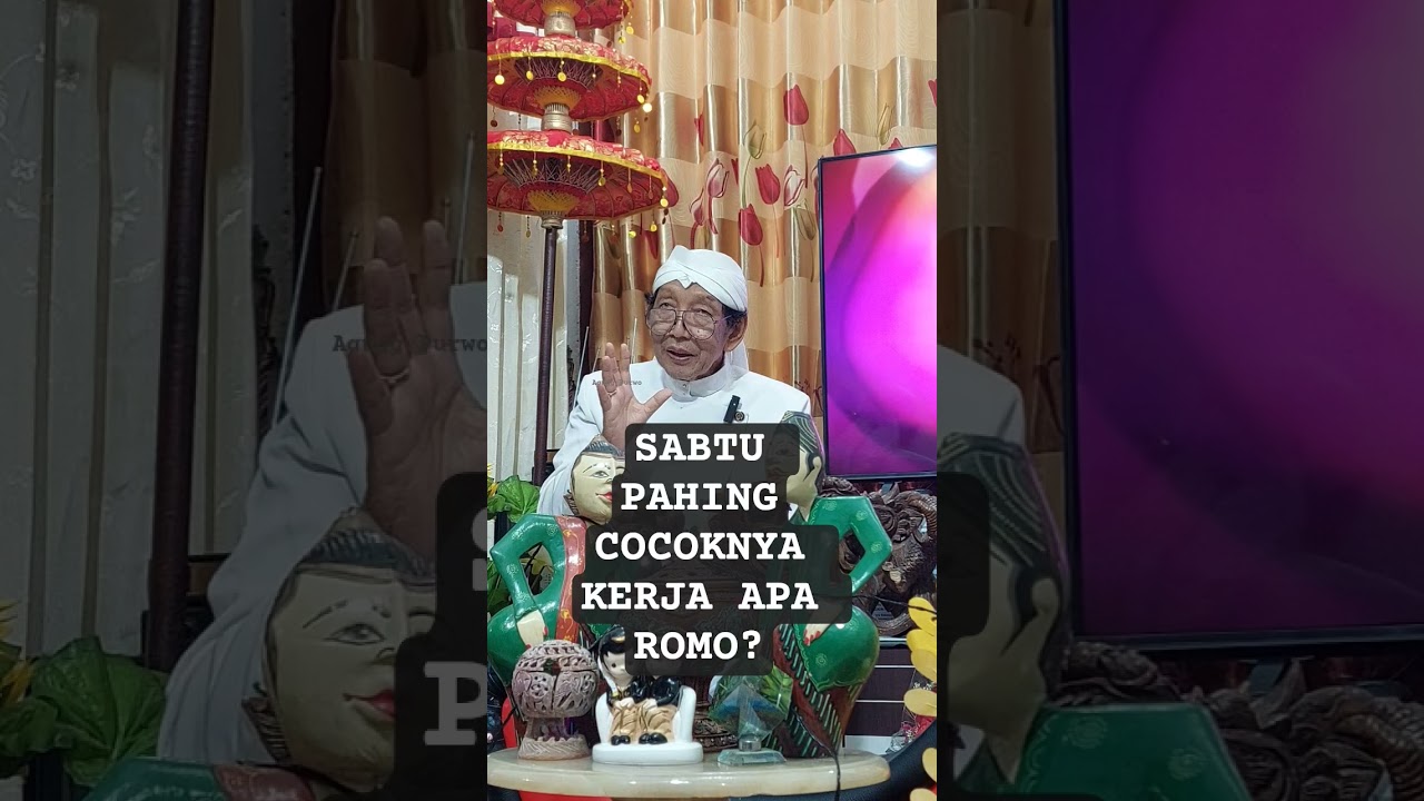 Weton Sabtu Pahing Cocoknya Kerja apa? 
