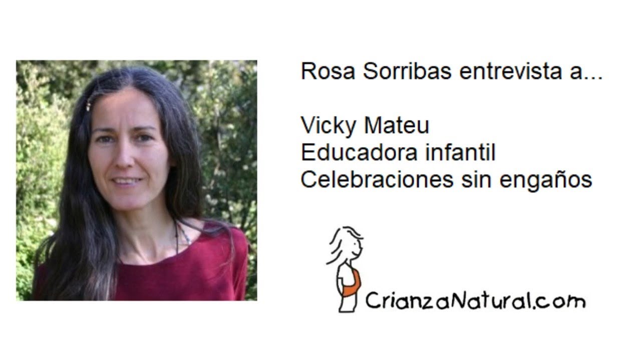 Vicky Mateu nos habla de cómo llevar a cabo las celebraciones sin engañar a los más pequeños