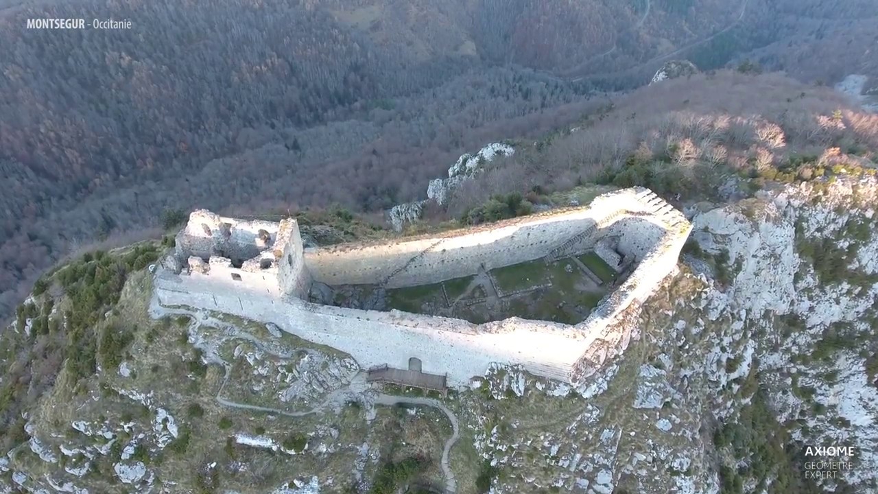 MONTSEGUR Occitanie - Drone Aude Ariège