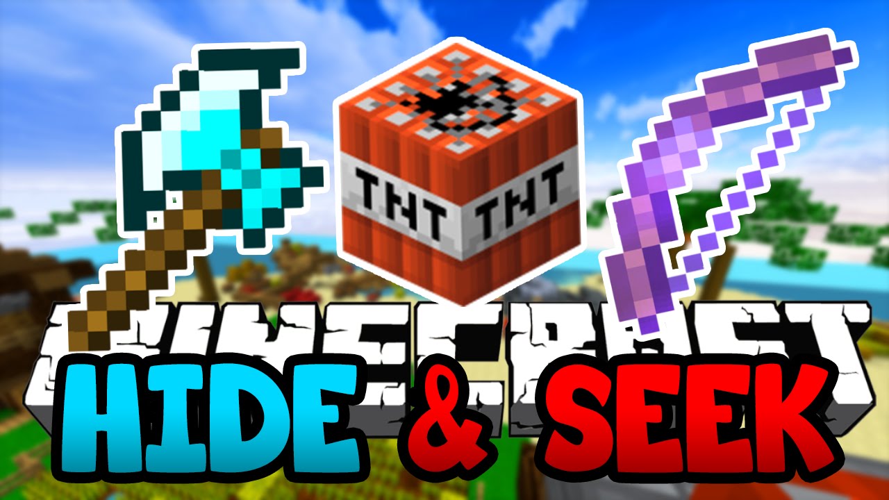 Minecraft - HIDE AND SEEK, The Diamond Axe Murder Rampage!