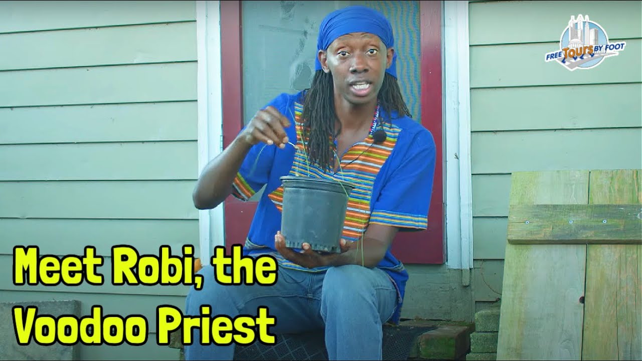 A Day in the Life of New Orleans Voodoo Priest Robi