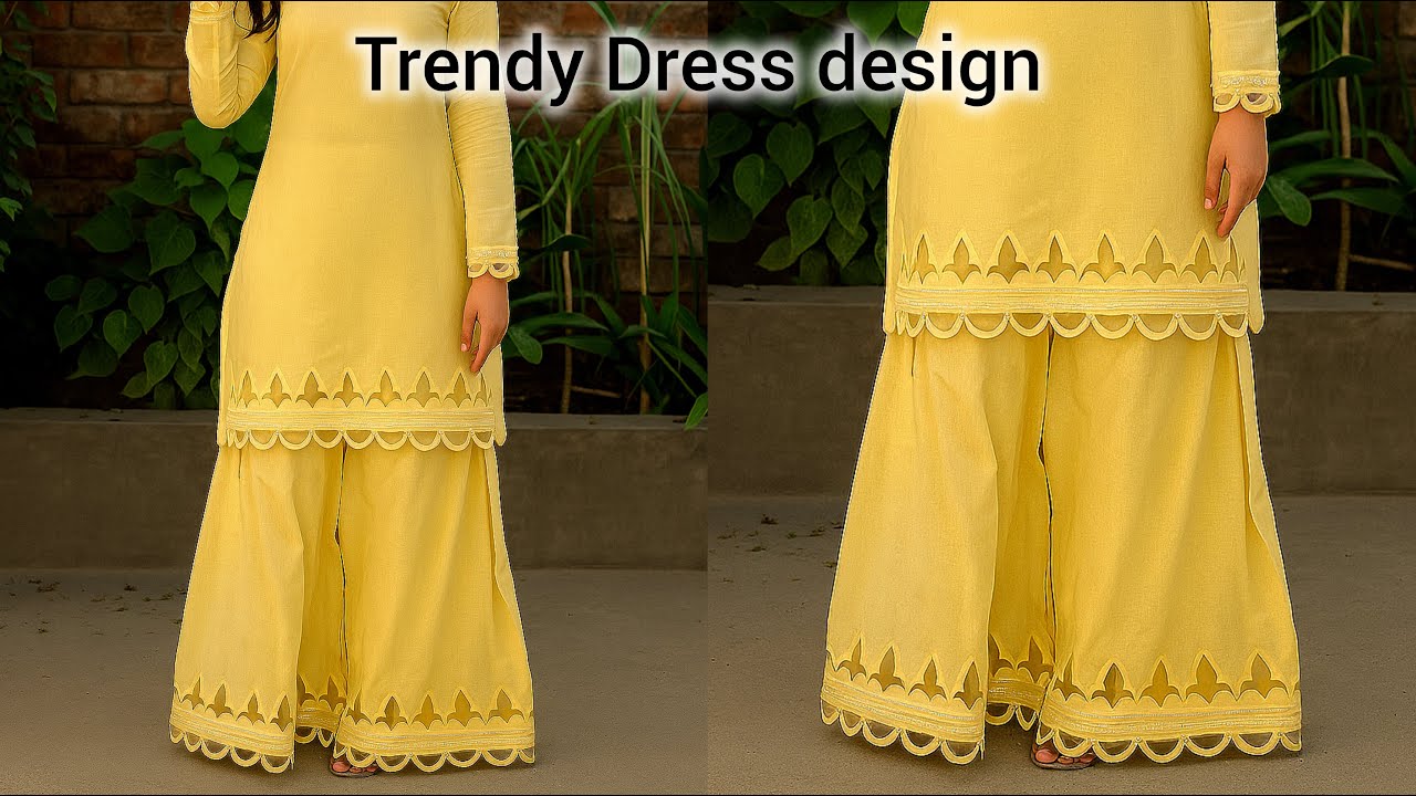 Latest Dress Design _ Cutwork Daman Design _ Stylish Dress Design _ New Daman Design