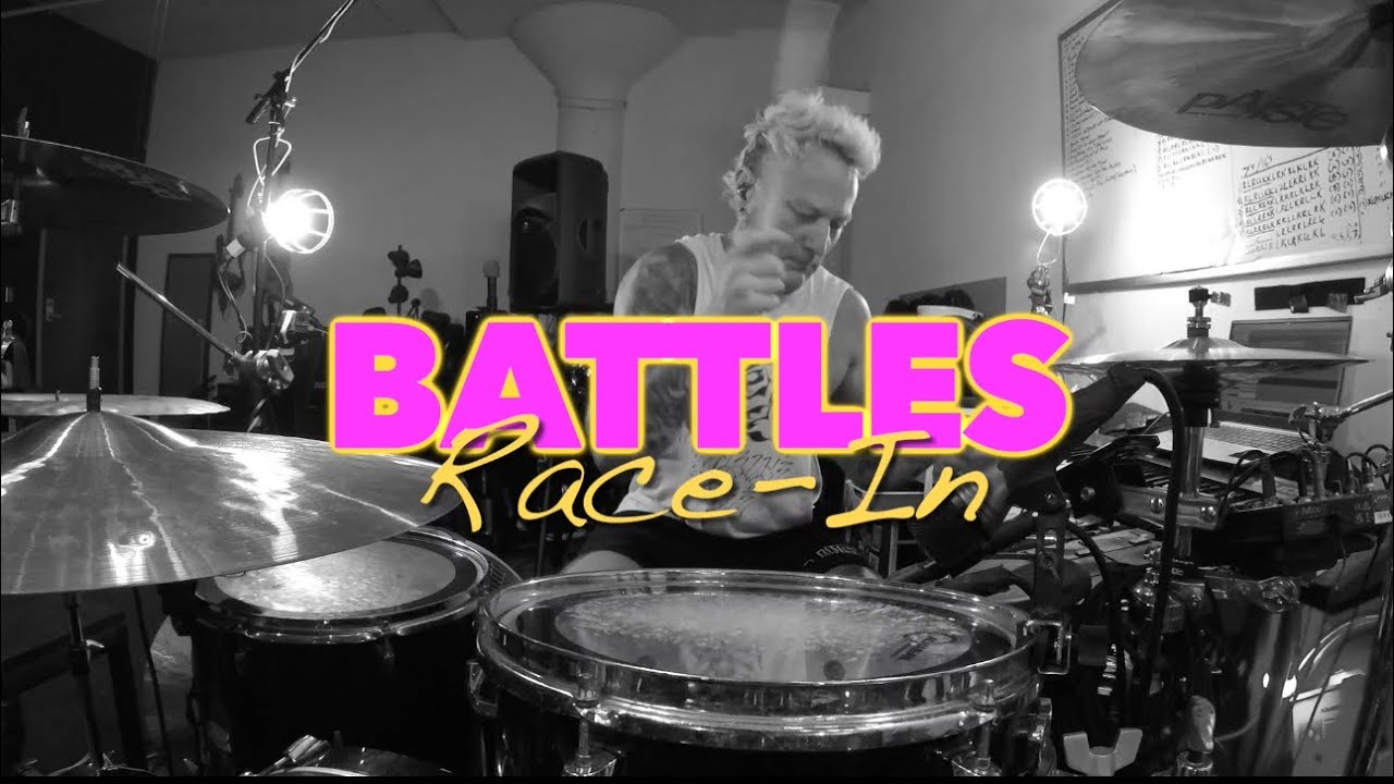 BATTLES - Race-In (drum cover)