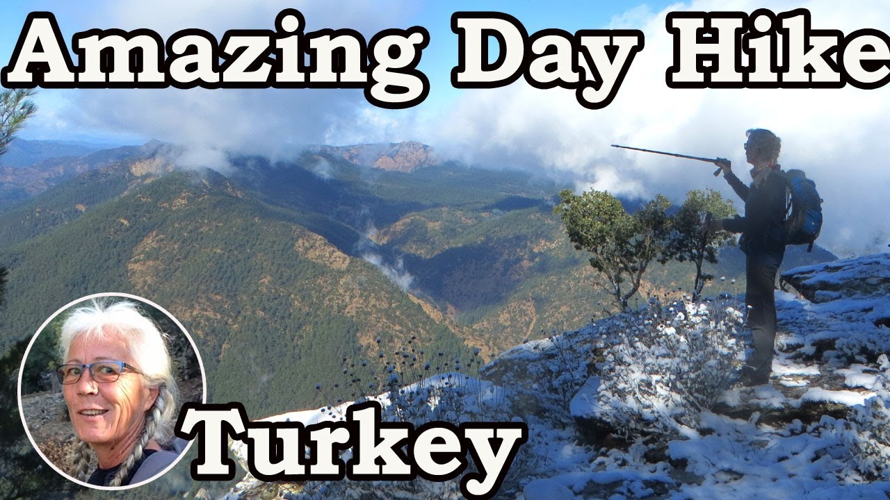 Snow!  Amazing Day Hike To The Top of Ölemez Mountain (close to Dalyan)