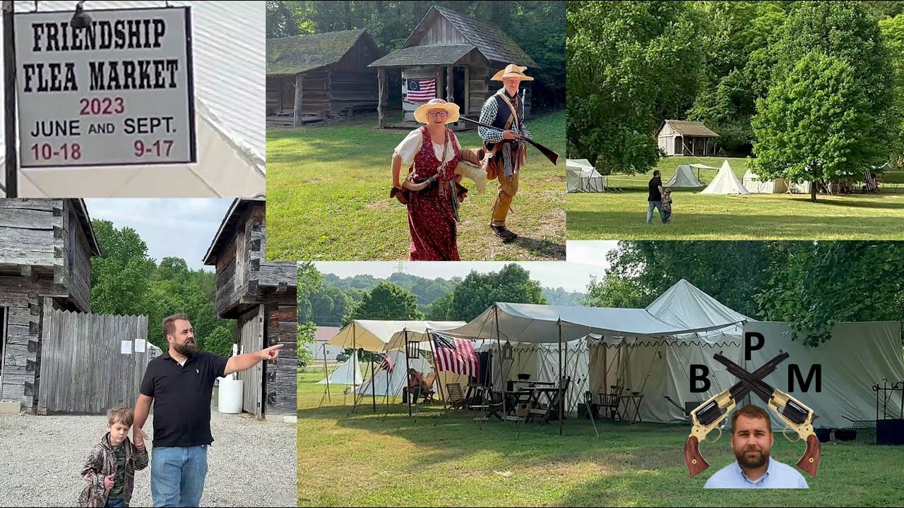 Visiting Muzzleloading Flea Market in Friendship, Indiana