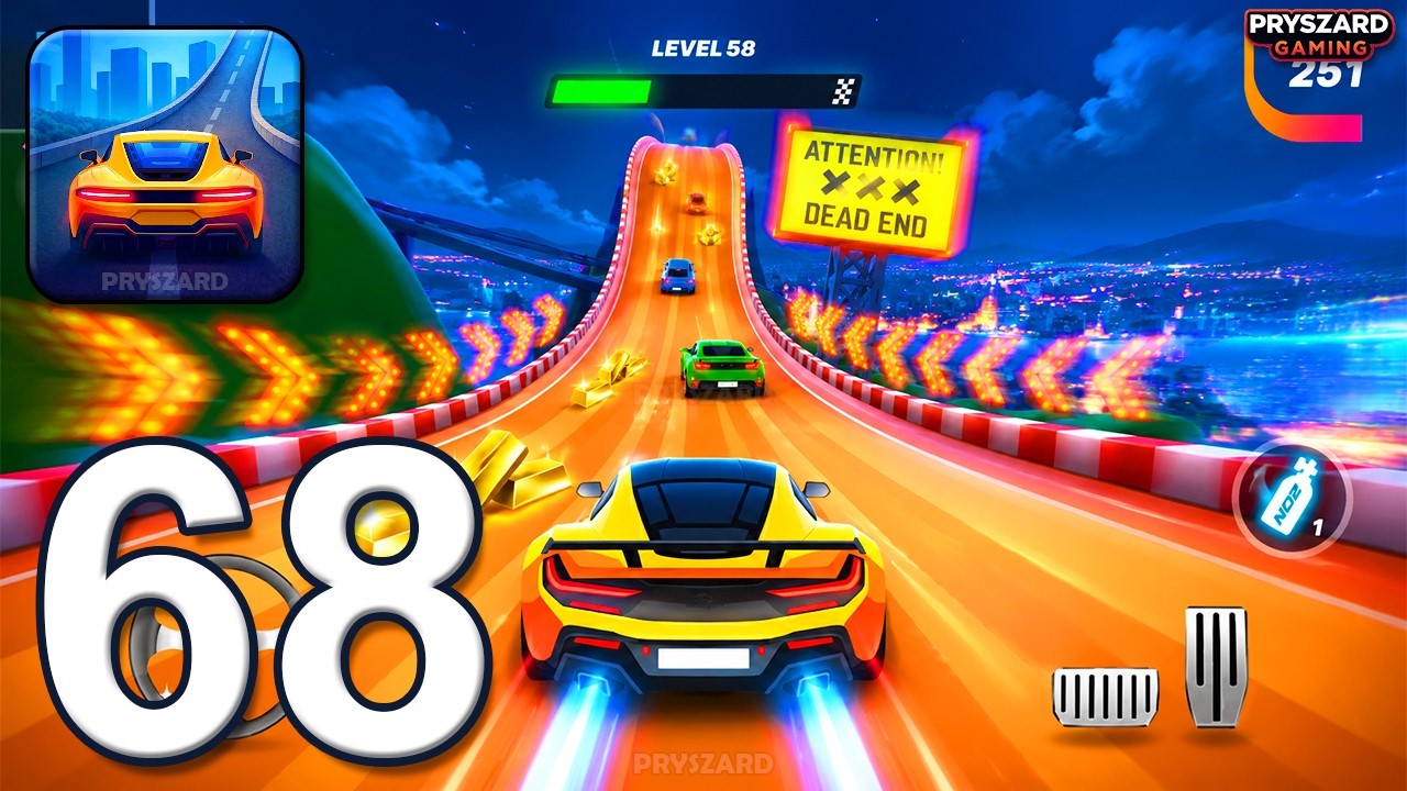 Race Master 3D Car Racing - Gameplay Walkthrough Part 68 - Level 1-55 New Update (iOS, Android)