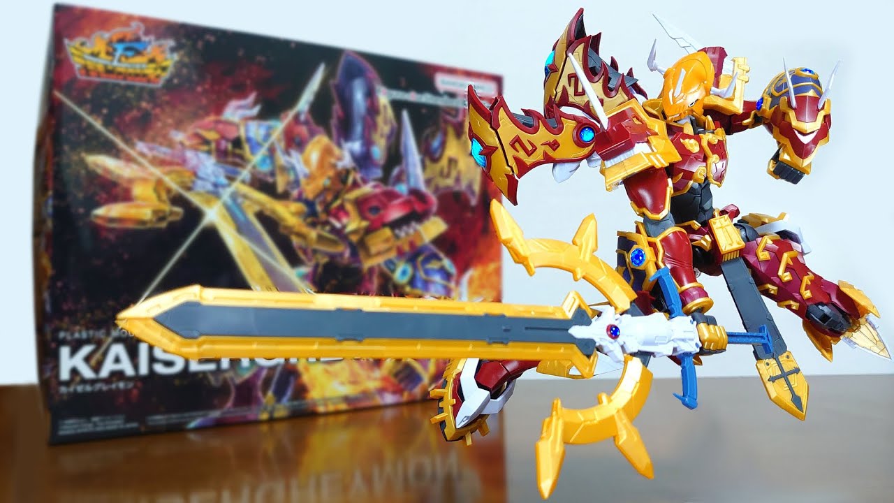 【超絶色分け＆大ボリューム！謎の隠しジョイント！？】Figure-rise Standard Amplified カイゼルグレイモン　レビュー