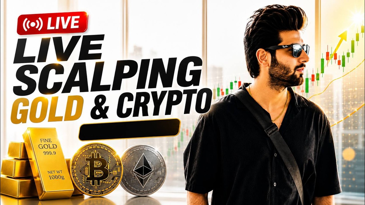 LIVE: BTC & Gold Analysis | 4 - July #livetrading #btc #livecrptotrading #goldtrading