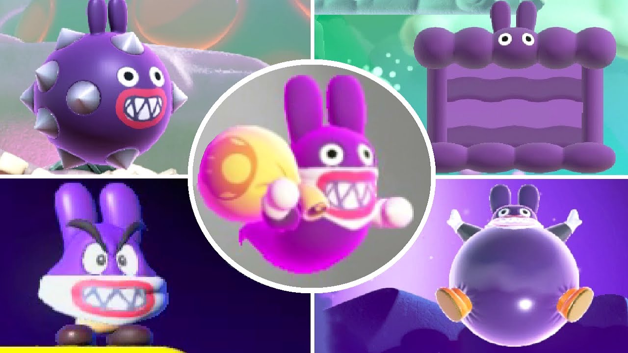 What if Nabbit Tries Using Mario's Power-Ups in Super Mario Bros. Wonder?
