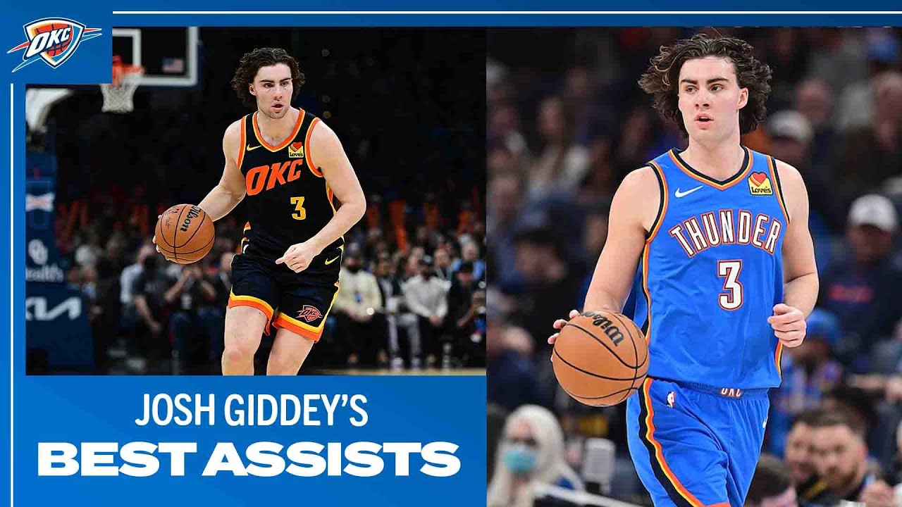Josh Giddey's Top Assists of the 2023-24 NBA Season So Far | OKC Thunder