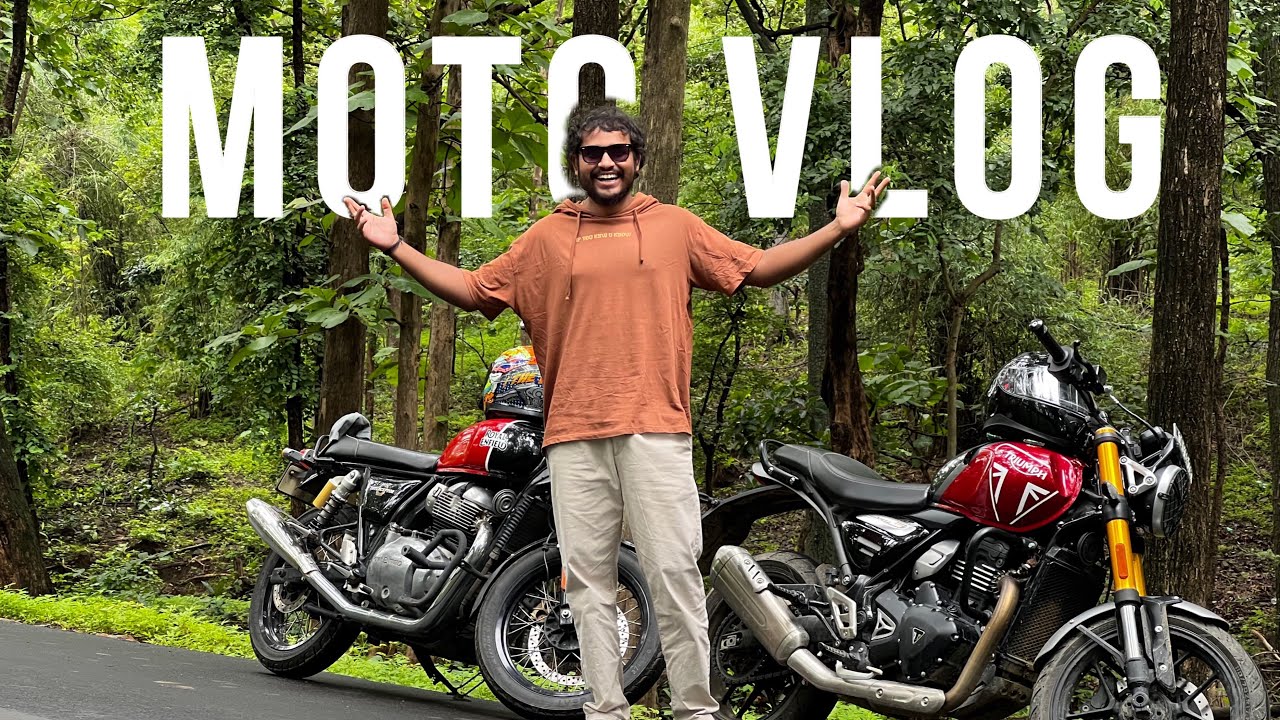 Gundala Waterfalls || Adilabad to Dandepally Motovlog || Royal Enfield Interceptor 650 || Speed 400