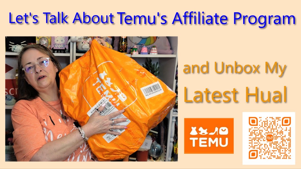 Talking About Temu's Affiliate Program AND a Temu Haul ~ Unboxing & Review
