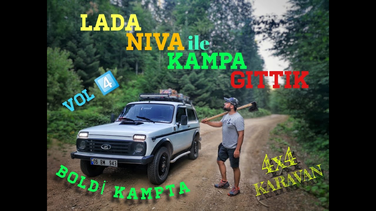 LADA NİVA 4X4 ile KAMP / Süverler Barajı KOCAELİ / кемпинг с лада нива