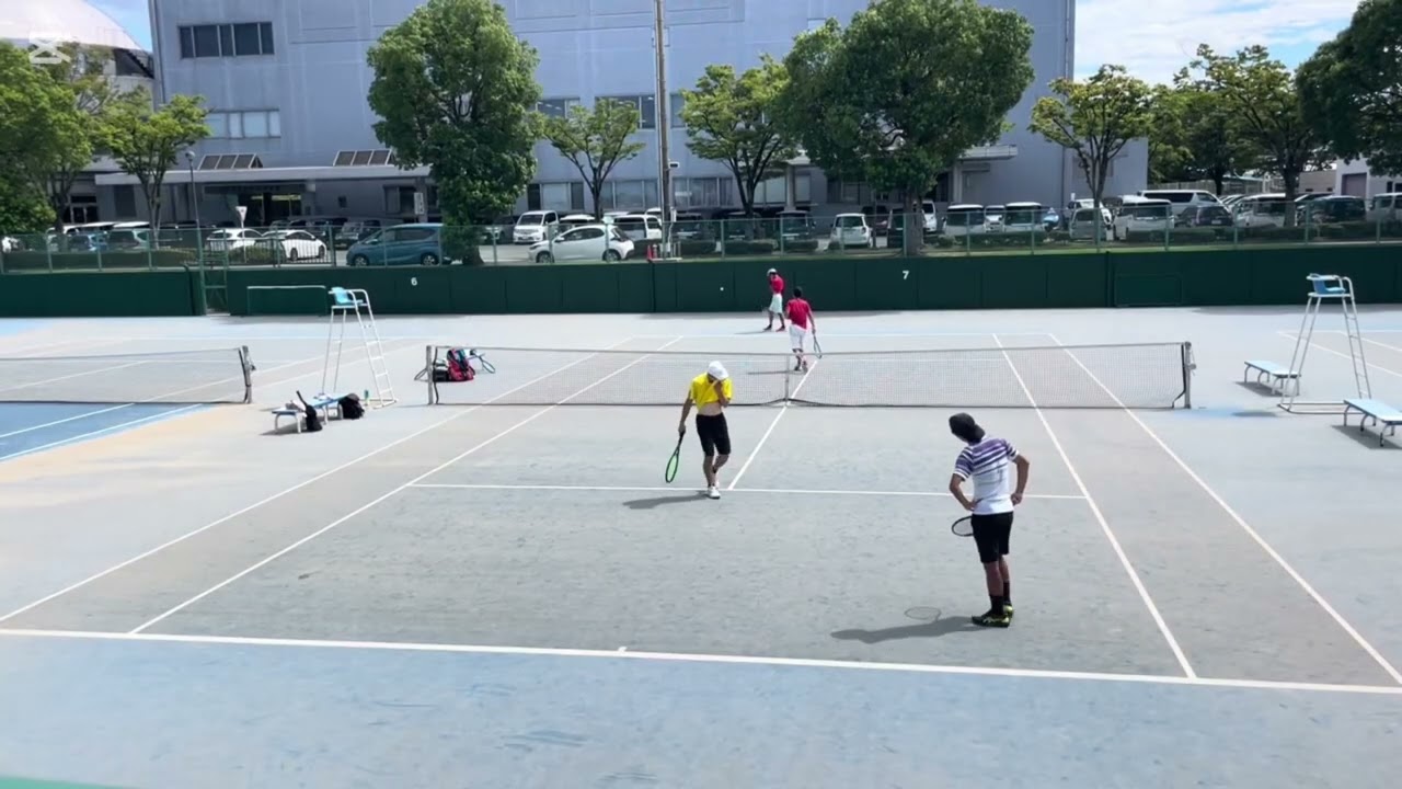 ［TENNIS doubles］テニス　ダブルスオープンクラス　決勝