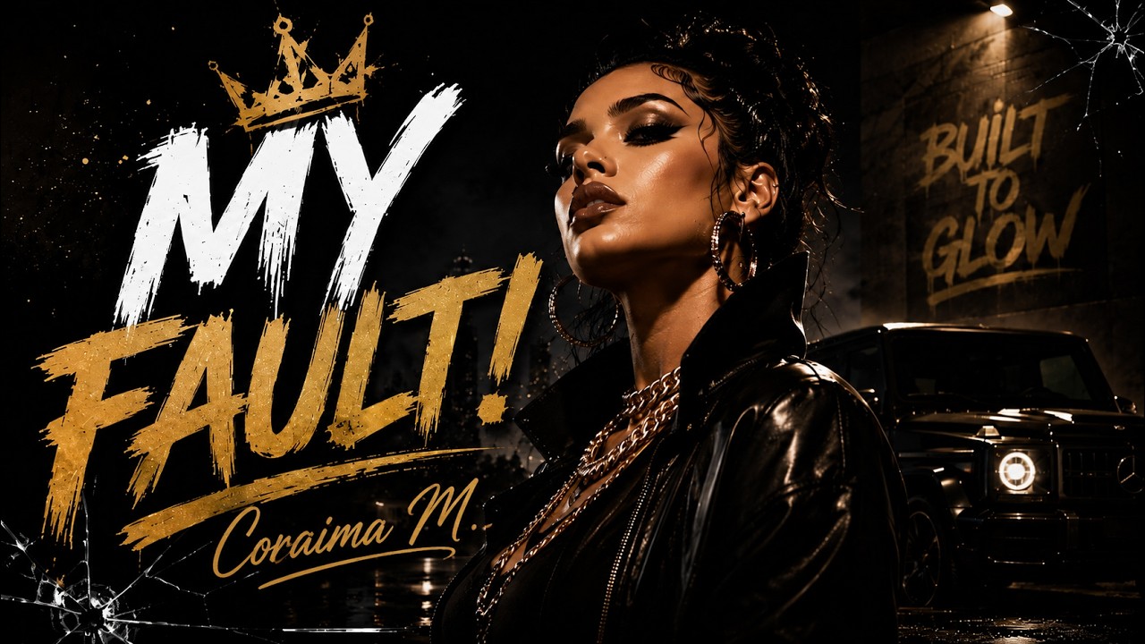 My Fault! (Lyric Video) &ndash; Motivational Female Rap | Confidence, Success & Boss Energy | Coraima M.