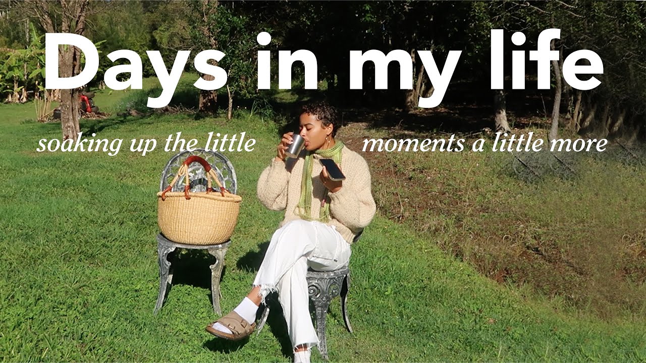 Days in my life. Soaking up the little moments. Feeling life's ups + downs + surrendering to it all.