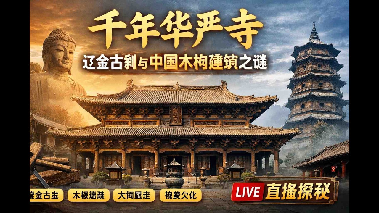 千年華嚴寺：遼金古剎與中國木構建築之謎