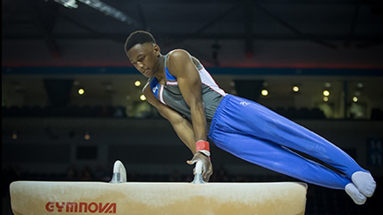 Donell Osbourne   U 18 All around Silver Medallist 2017
