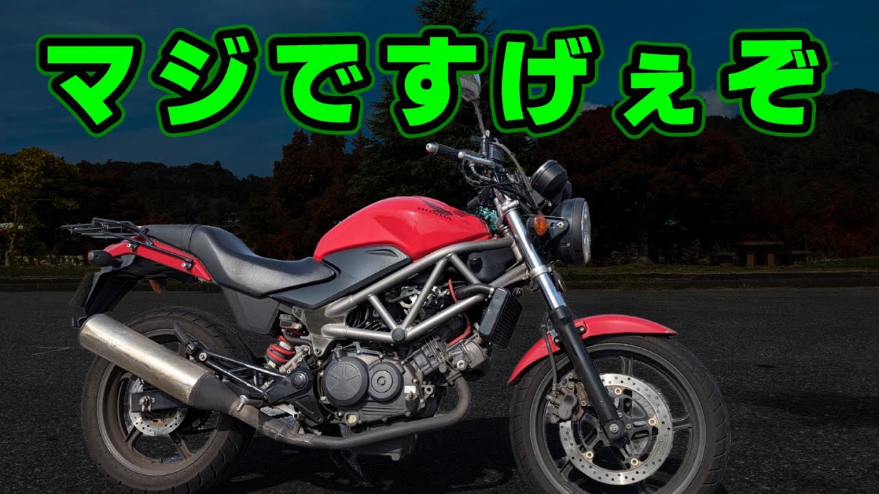 【トルクの鬼】乗りなれても今だに体感するコイツのヤバイ性能！【VTR250】