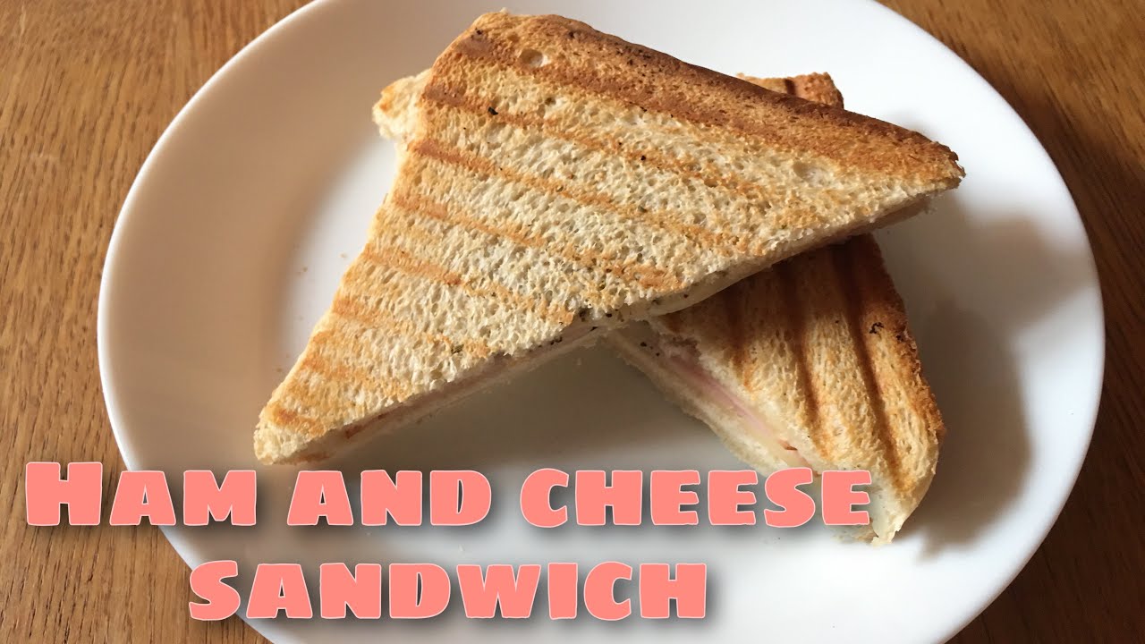 How to make easy Ham and Cheese Sandwich for children