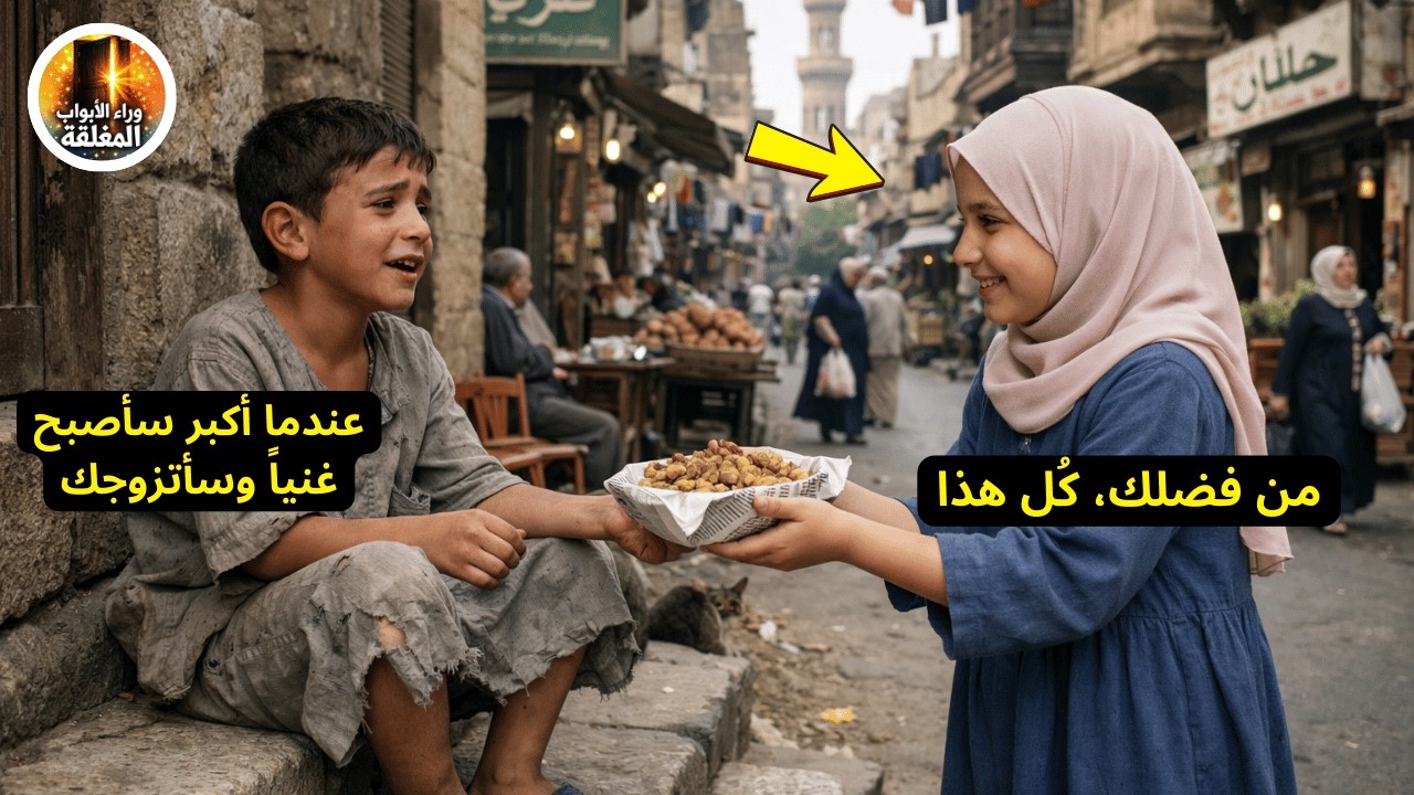 طفلة صغيرة كانت تطعم ولداً فقيراً كل يوم — بعد 20 عاماً لن تصدقوا ما حدث!