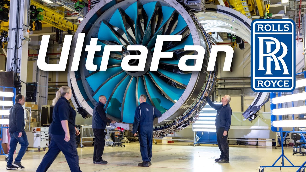 Rolls-Royce UltraFan - World&rsquo;s Largest And Most Powerful Jet Engine Ever Built