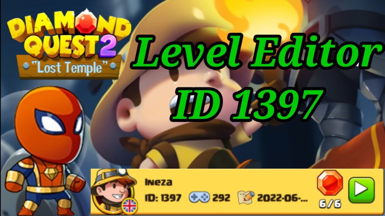 Diamond Quest 2 Level Editor ID 1397