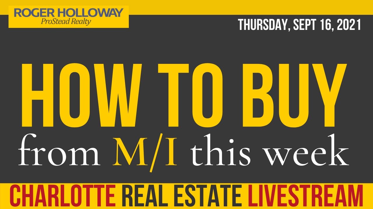 How To Buy From M/I This Week [Farrington in Huntersville NC]
