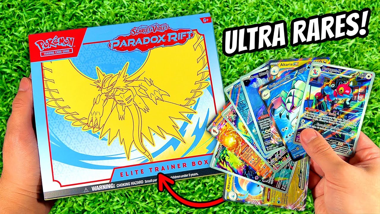 These New Paradox Rift Elite Trainer Boxes Have ALL THE ULTRA RARE POKEMON CARDS!