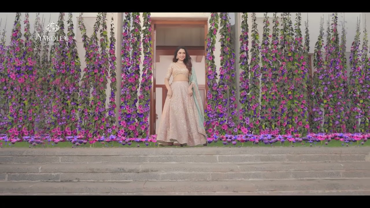 Yardley London talc ad with Priyanka mohan 97% naturally derived