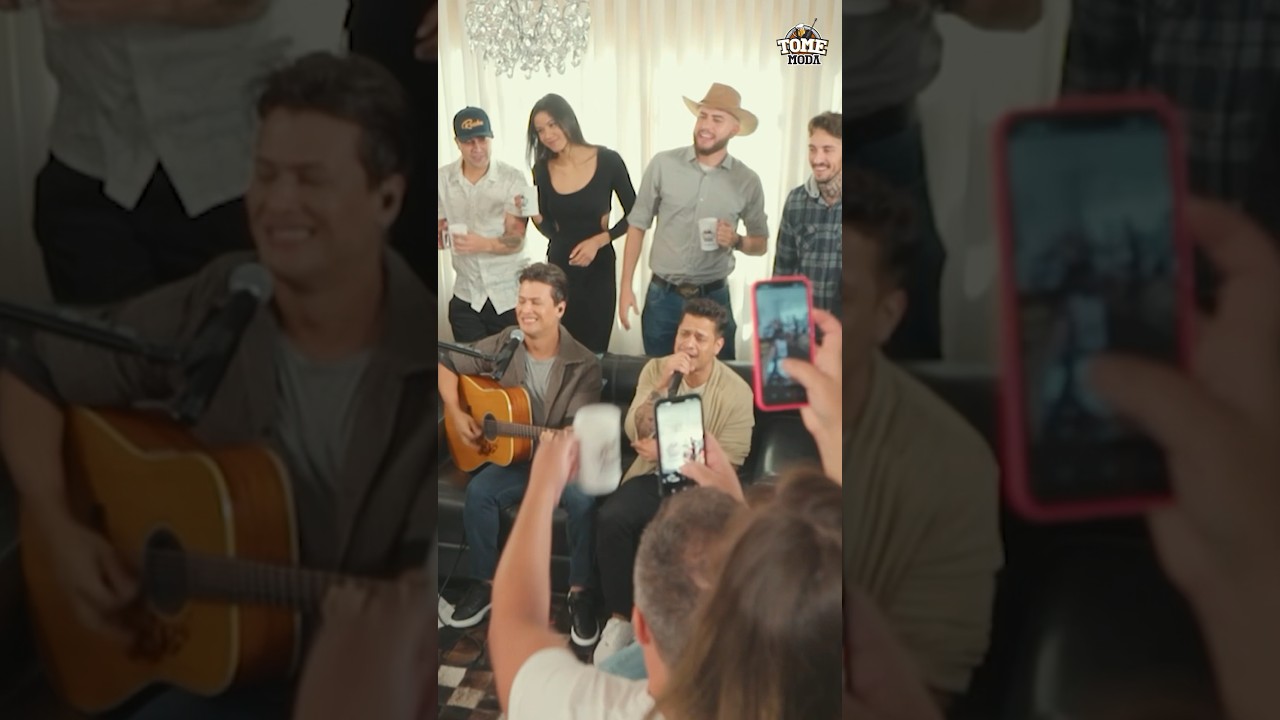 Tiago e Rodrigo trazem releituras de grandes cl&aacute;ssicos sertanejos! 🍻🎶 #tomemoda #tiagoerodrigo