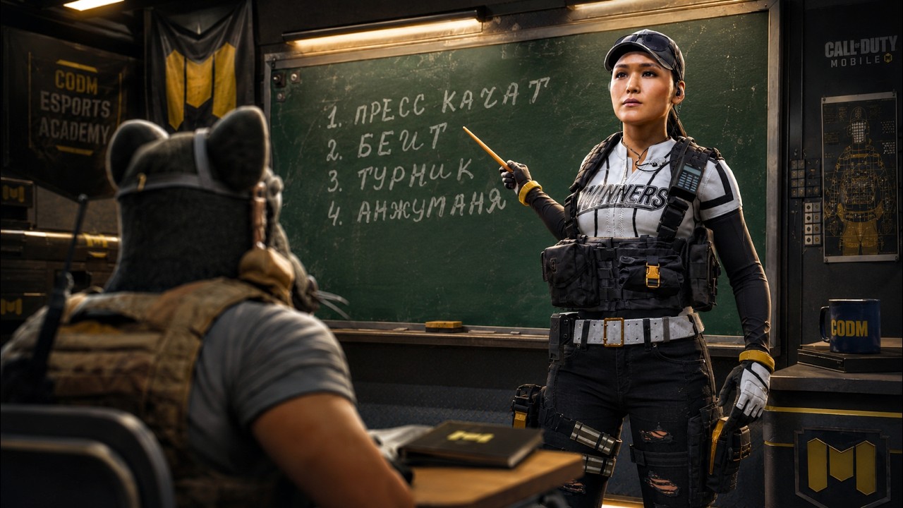 ВТОРОЙ ОТКРЫТЫЙ УРОК С КИБЕРСПОРТСМЕНОМ В CALL OF DUTY MOBILE