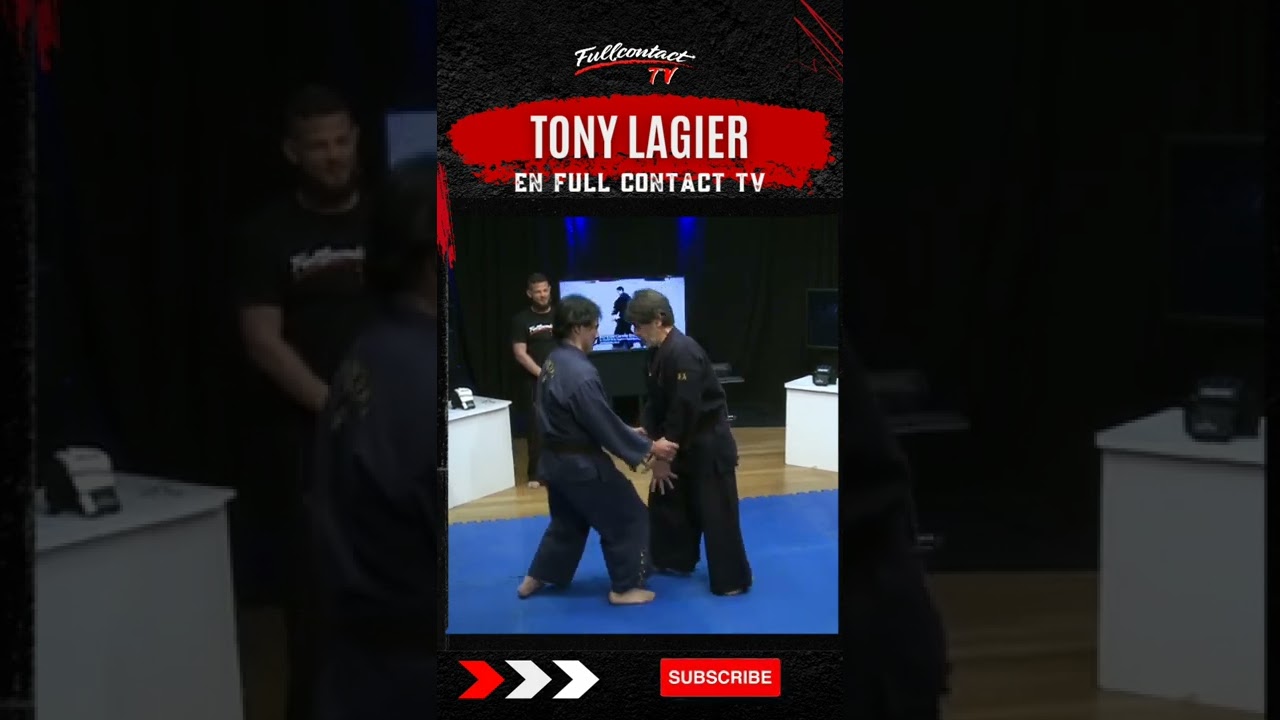 MAESTRO DEL HAPKIDO | TONY LAGIER EN FULL CONTACT TV #hapkido #shorts