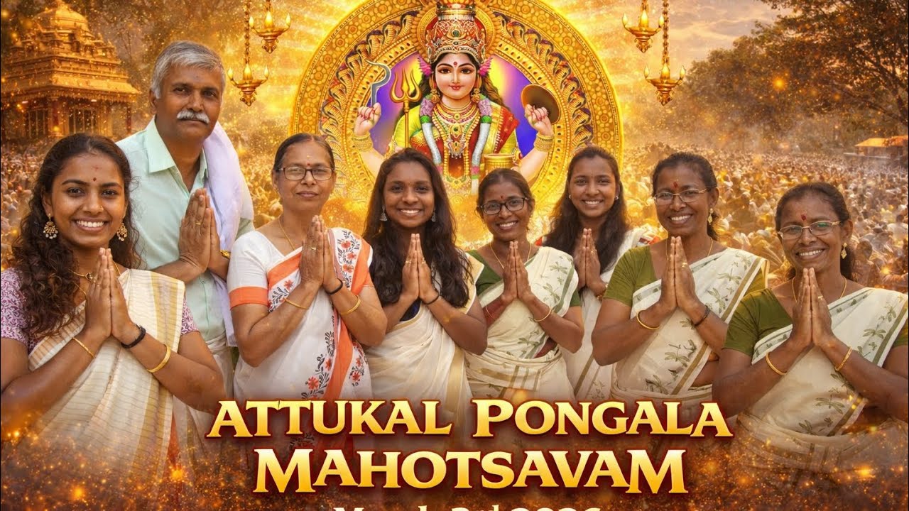 ATTUKAL PONGAL MAHOTSAVAM 🪷3|3|2026 |conducted by KNSS community members@sree vijayaganapati temple.