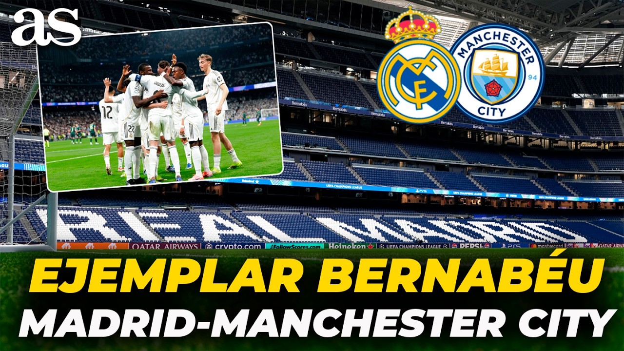 Lo del BERNABÉU en CHAMPIONS es otro rollo: BRUTAL recimiento antes del MADRID - MANCHESTER CITY
