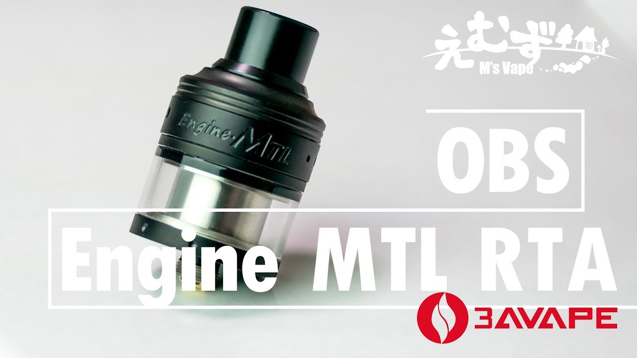 Engine MTL RTA by OBS - M's Vape