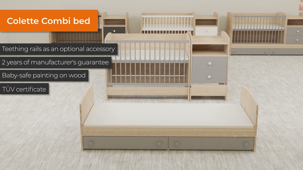Faktum | Colette Combi Bed - The Multifunctional Baby Crib
