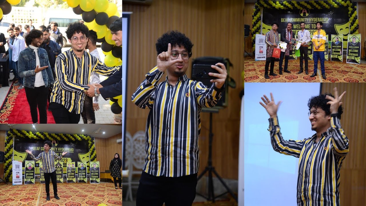 first time Deaf Hyderabad | Theater 🎭 | AAE Vlogs
