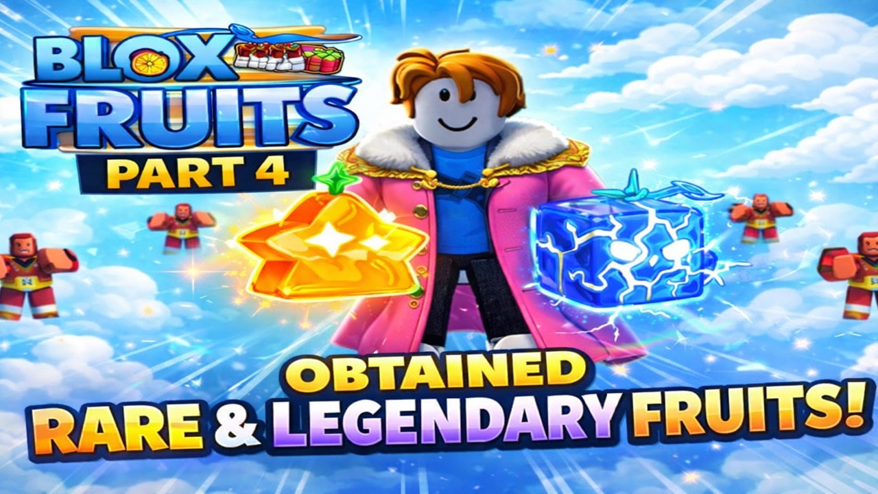 I GOT A RARE AND LEGENDARY FRUIT IN ONE VIDEO! 😱 | Blox Fruits #4