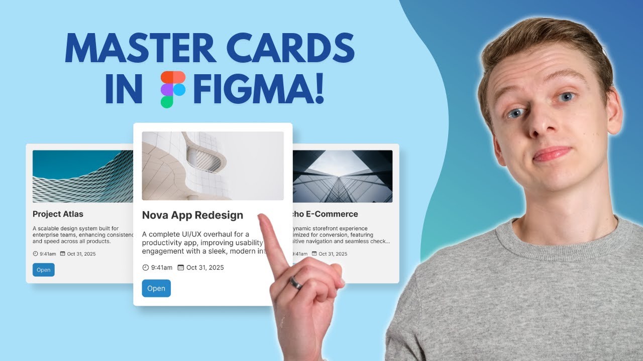 Создайте профессиональный компонент карты в Figma с НУЛЯ!