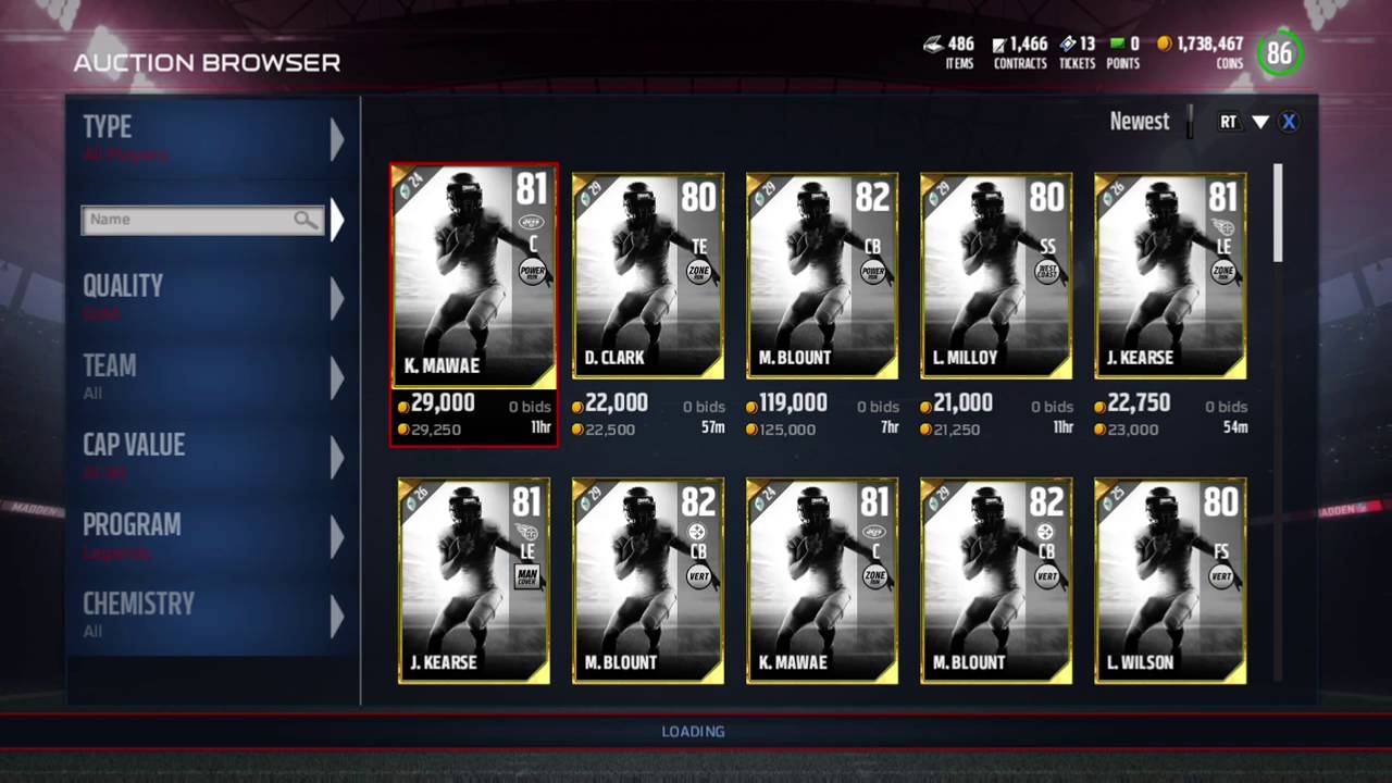 MUT Snipe Fails