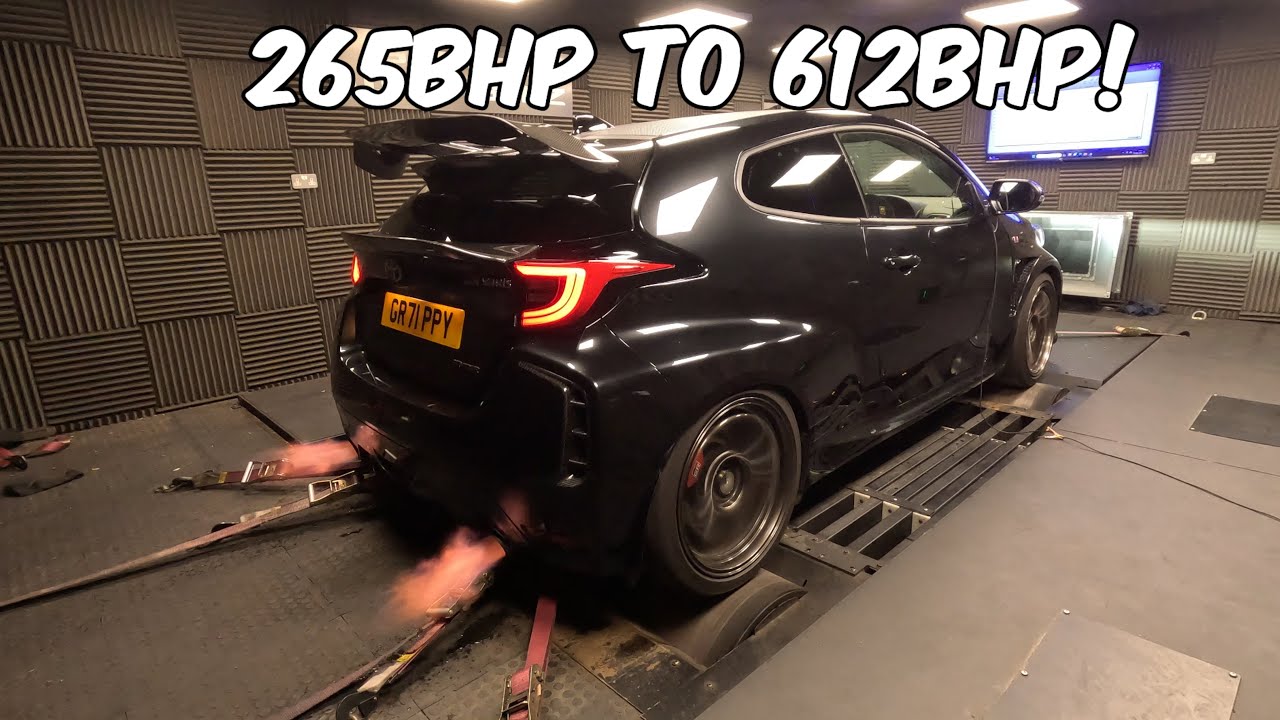 From 265BHP to 612BHP GR Yaris&rsquo; through the stages!