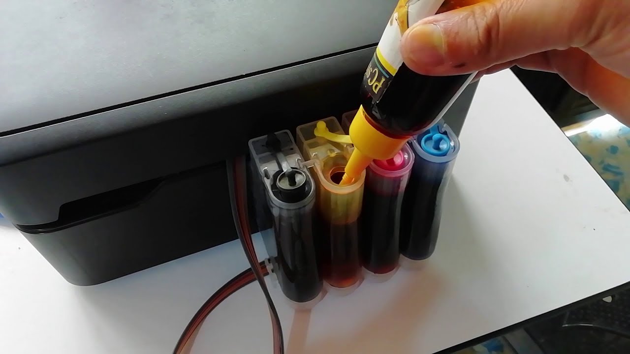Rellenar o recargar tinta de sistema continuo no original🖨️impresoras Epson y Canon