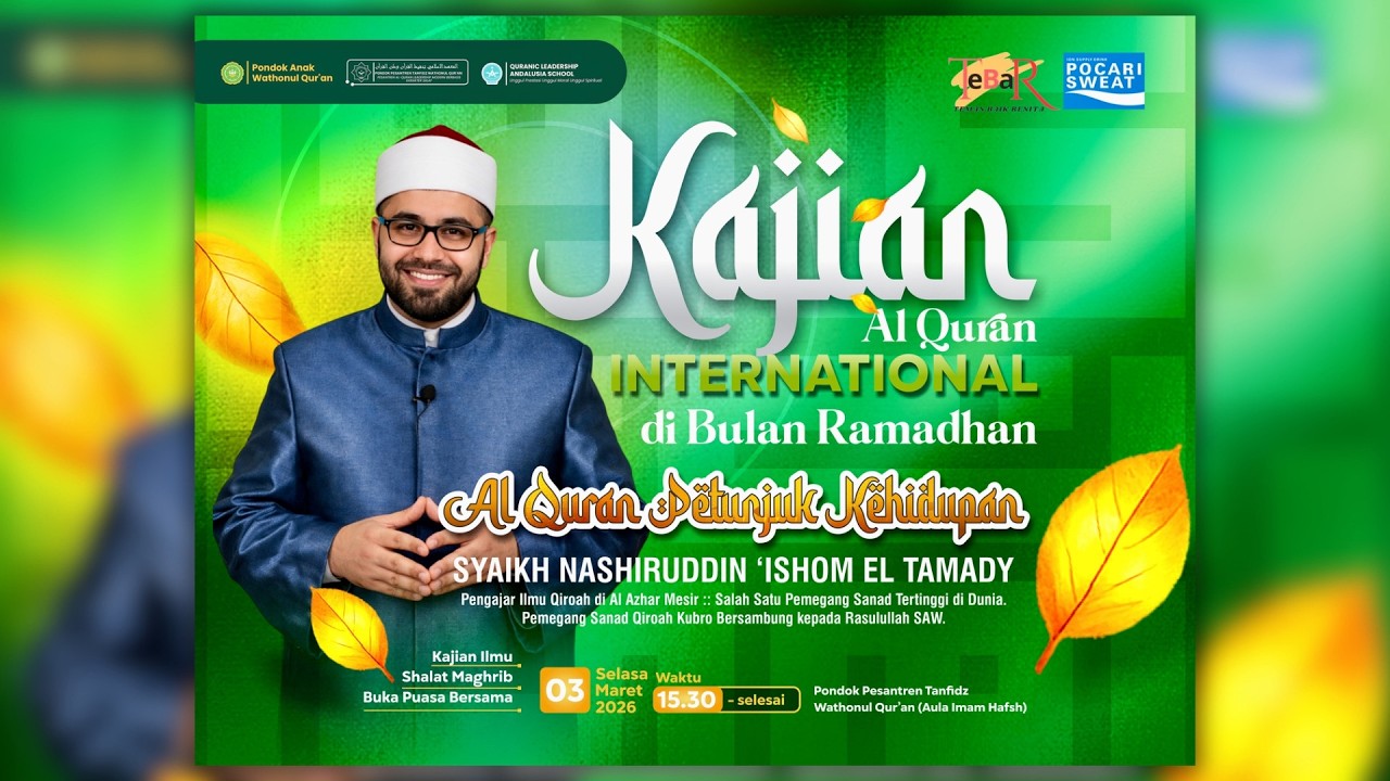 NGAJI RAMADHAN 1447 H FIL MA'HAD WATHONUL QUR'AN KOTA SEMARANG - SYAIKH NASHIRUDDIN 'ISHOM EL TAMADY