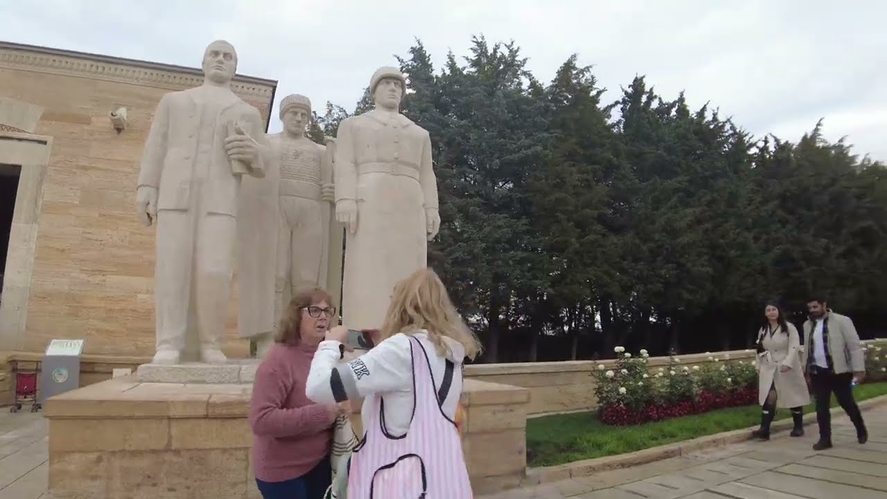 Анкара столица Турции, Аныткабир, Мавзолей Ататюрка.