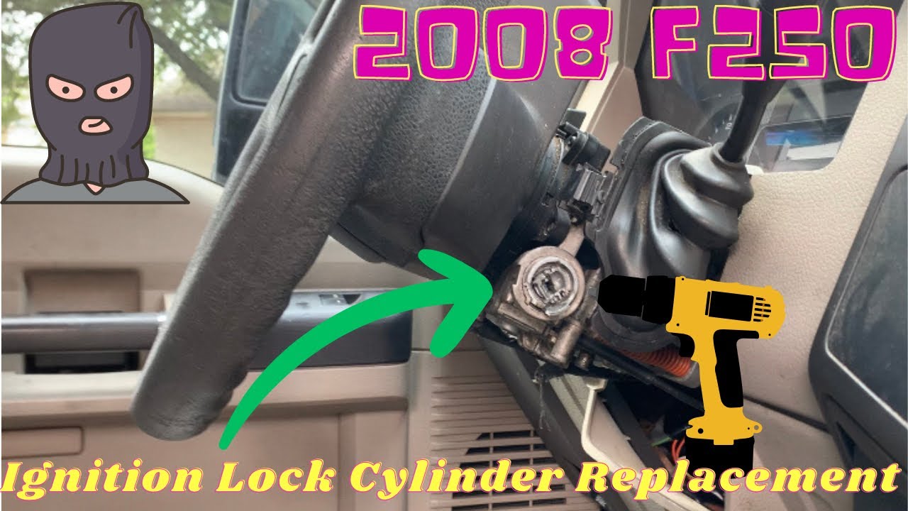 Replacing ignition key cylinder | 2008 Ford F250 Super Duty