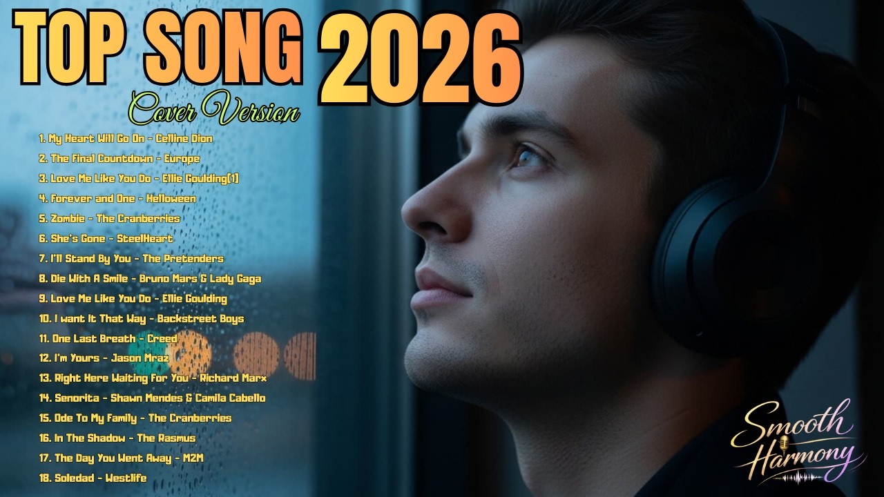 Top Songs Cover Version l Relax Hot Music Pop Playlist Best Song 🎙✨ 2026 | Smooth Harmony